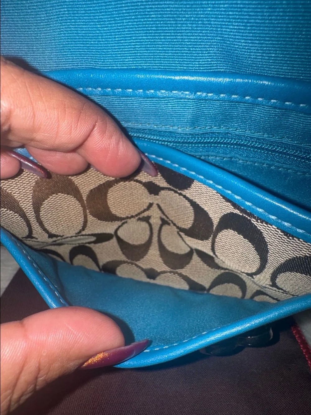 Vintage Y2K Coach SOHO Signature Canvas Crossbody - Picture 12 of 12